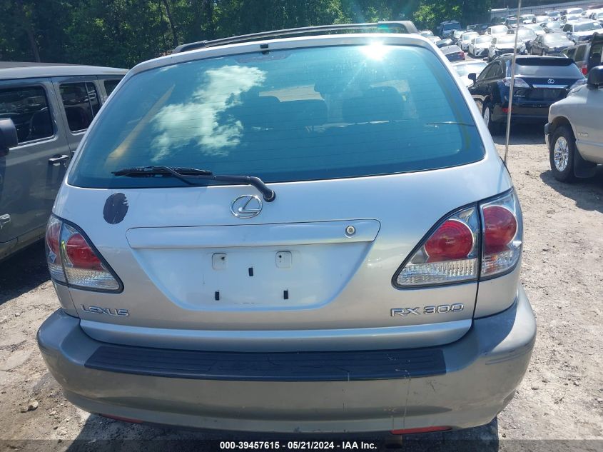 2002 Lexus Rx 300 VIN: JTJHF10U020263650 Lot: 39457615