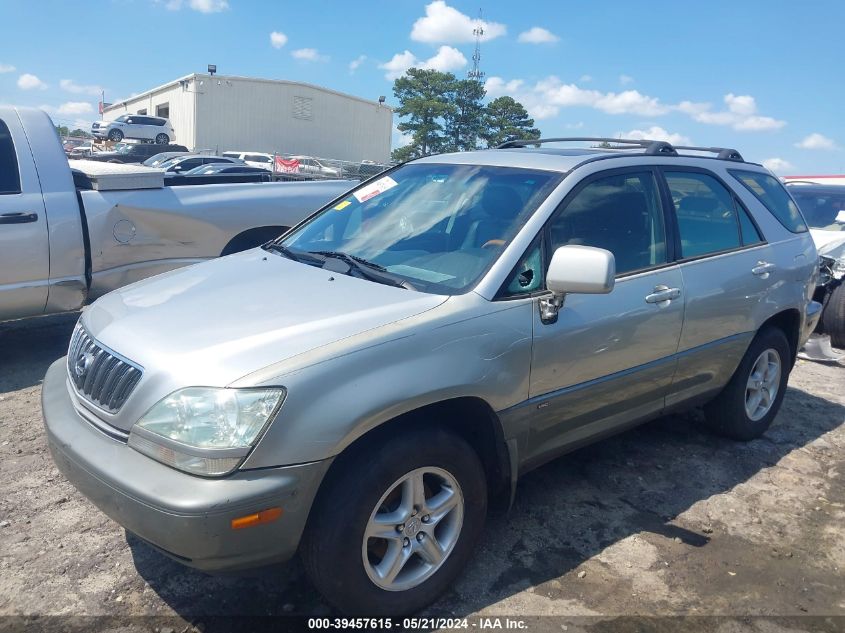 2002 Lexus Rx 300 VIN: JTJHF10U020263650 Lot: 39457615
