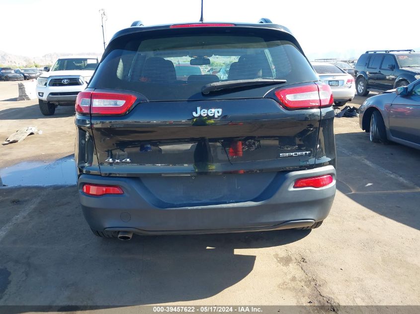 2015 Jeep Cherokee Sport VIN: 1C4PJMAB2FW774646 Lot: 39457622