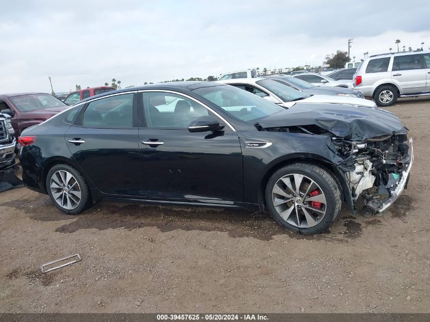 2016 Kia Optima Sx VIN: 5XXGW4L26GG068698 Lot: 39457625