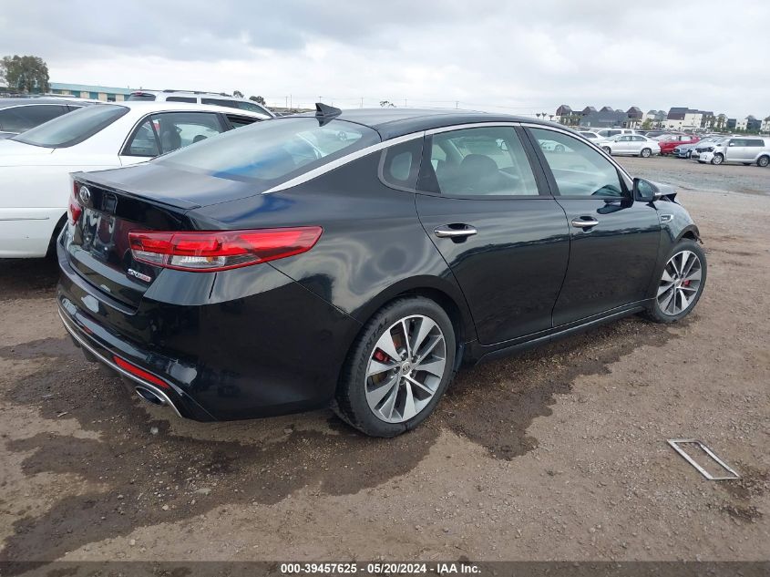 2016 KIA OPTIMA SX - 5XXGW4L26GG068698