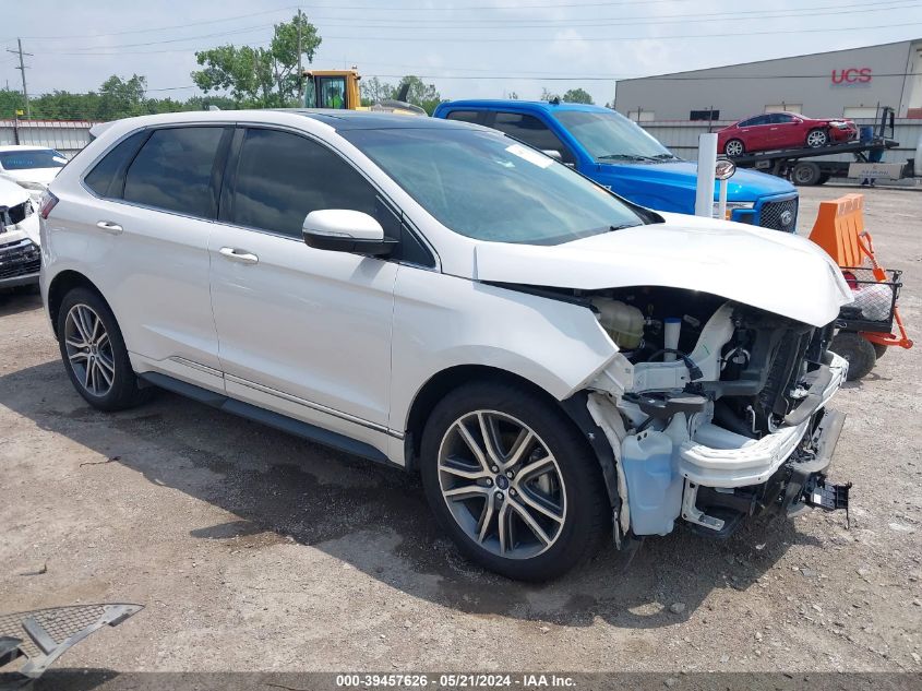 2019 Ford Edge Titanium VIN: 2FMPK3K9XKBC72767 Lot: 39457626