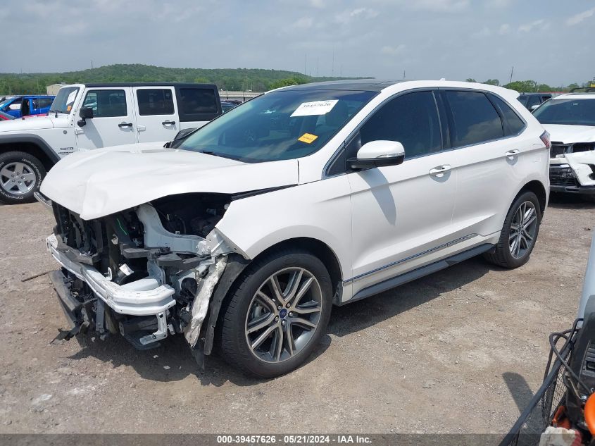 2019 FORD EDGE TITANIUM - 2FMPK3K9XKBC72767