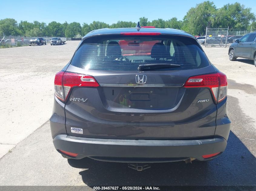 2019 Honda Hr-V Lx VIN: 3CZRU6H38KG715453 Lot: 39457627