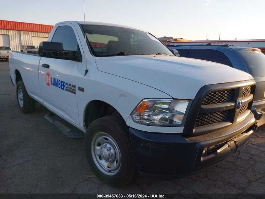 2018 Ram 2500 Tradesman Regular Cab 4X2 8' Box VIN: 3C6MR4AJ8JG104925 Lot: 39457633