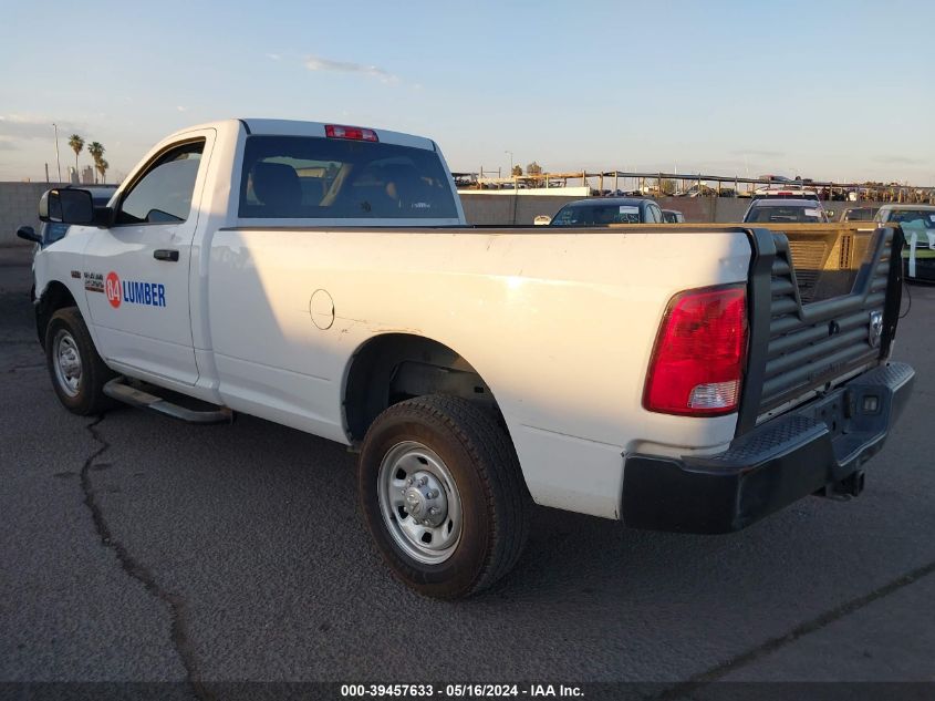 2018 Ram 2500 Tradesman Regular Cab 4X2 8' Box VIN: 3C6MR4AJ8JG104925 Lot: 39457633