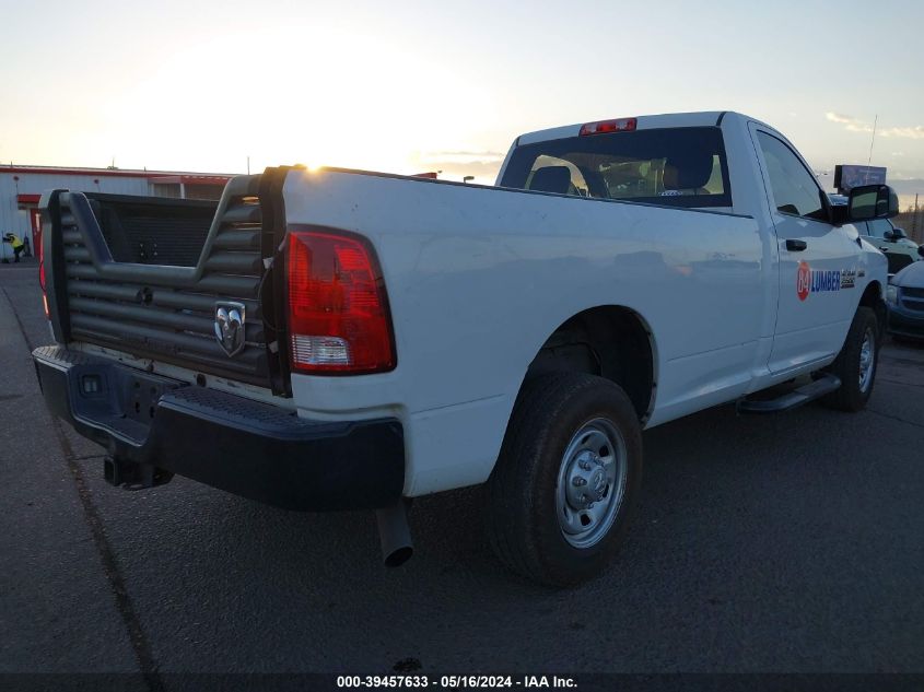 2018 Ram 2500 Tradesman Regular Cab 4X2 8' Box VIN: 3C6MR4AJ8JG104925 Lot: 39457633