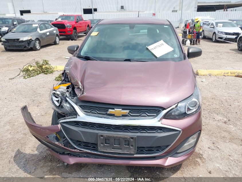 2020 Chevrolet Spark Fwd Ls Automatic VIN: KL8CB6SA0LC415069 Lot: 39457635