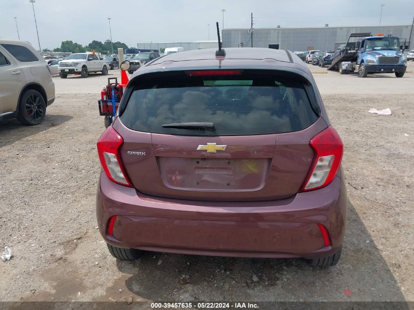 2020 Chevrolet Spark Fwd Ls Automatic VIN: KL8CB6SA0LC415069 Lot: 39457635