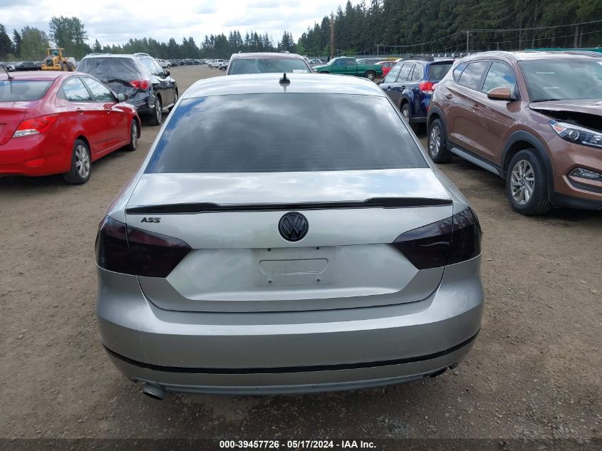 2012 Volkswagen Passat 3.6L V6 Sel Premium VIN: 1VWCM7A32CC010628 Lot: 39457726