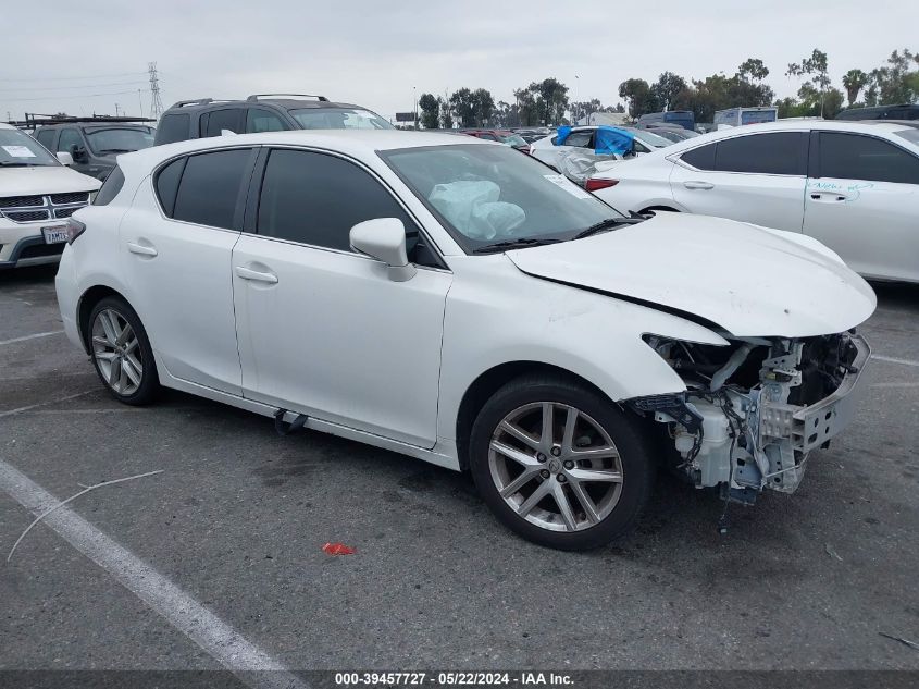 2016 Lexus Ct 200H VIN: JTHKD5BH8G2278235 Lot: 39457727