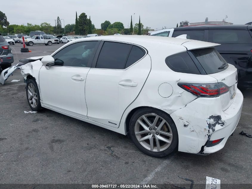 2016 Lexus Ct 200H VIN: JTHKD5BH8G2278235 Lot: 39457727