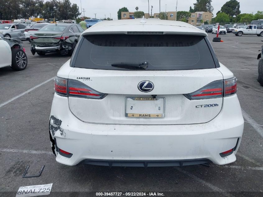 2016 Lexus Ct 200H VIN: JTHKD5BH8G2278235 Lot: 39457727