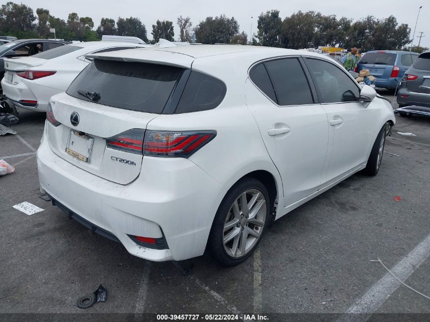 2016 Lexus Ct 200H VIN: JTHKD5BH8G2278235 Lot: 39457727