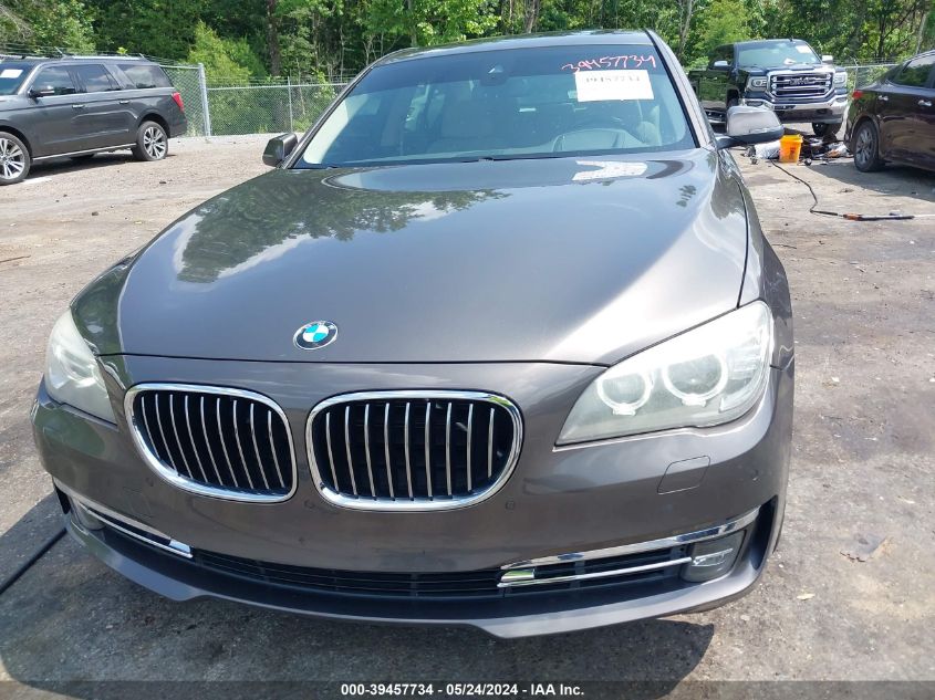 2013 BMW 740I VIN: WBAYA6C55DD143645 Lot: 39457734