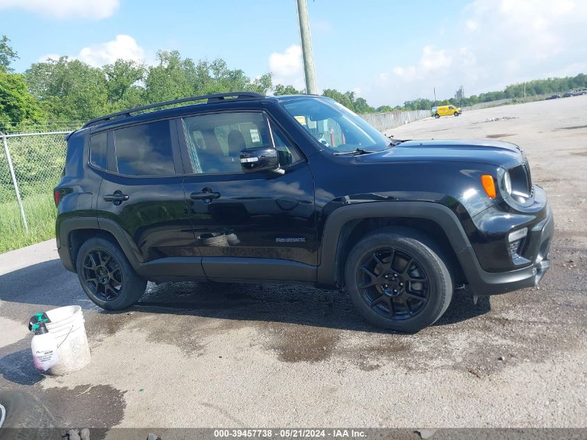 2019 Jeep Renegade Altitude Fwd VIN: ZACNJABBXKPK40562 Lot: 39457738