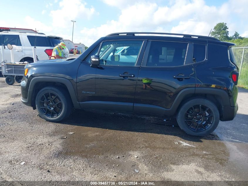 2019 Jeep Renegade Altitude Fwd VIN: ZACNJABBXKPK40562 Lot: 39457738