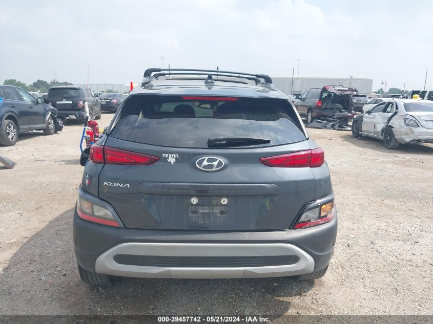 2022 Hyundai Kona Sel VIN: KM8K32AB1NU821583 Lot: 39457742