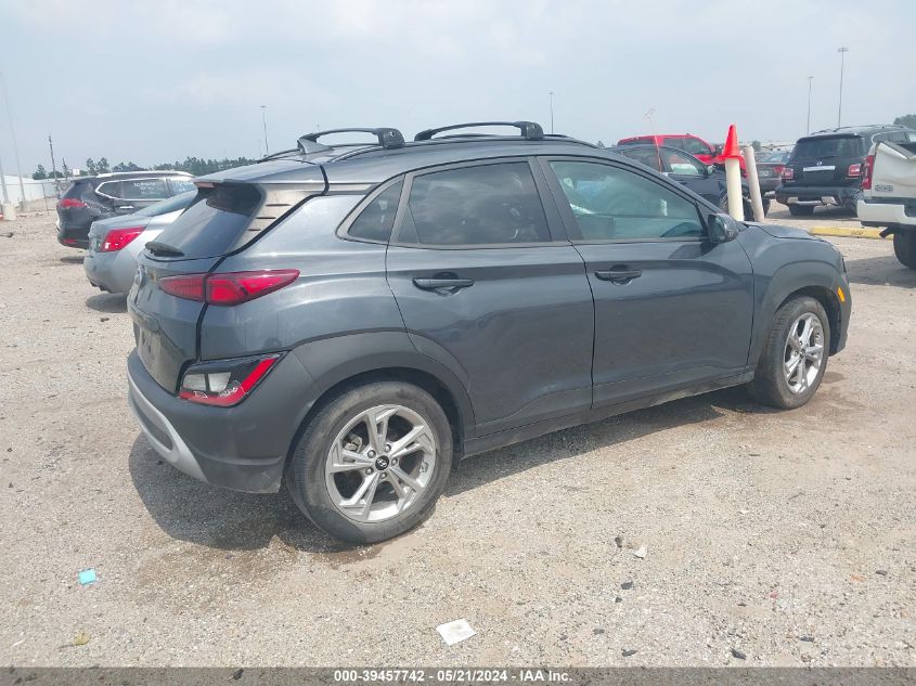 2022 Hyundai Kona Sel VIN: KM8K32AB1NU821583 Lot: 39457742