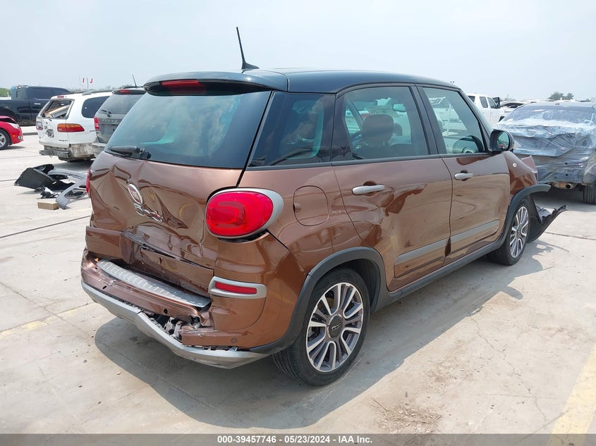 2018 Fiat 500L Trekking VIN: ZFBCFADH2JZ040873 Lot: 39457746