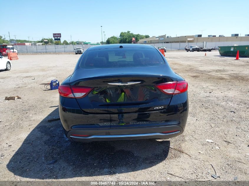 2015 CHRYSLER 200 LIMITED - 1C3CCCABXFN533866