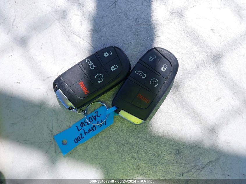 2015 CHRYSLER 200 LIMITED - 1C3CCCABXFN533866