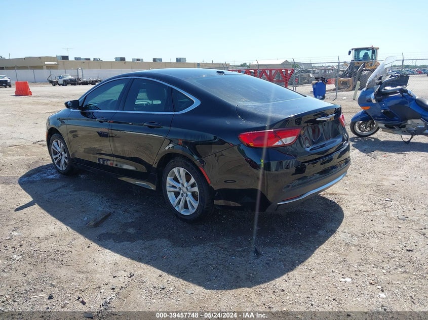 2015 CHRYSLER 200 LIMITED - 1C3CCCABXFN533866