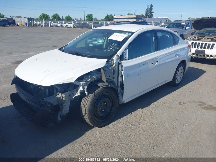 2015 Nissan Sentra S/Sv/Sr/Sl VIN: 3N1AB7APXFY341538 Lot: 39457752