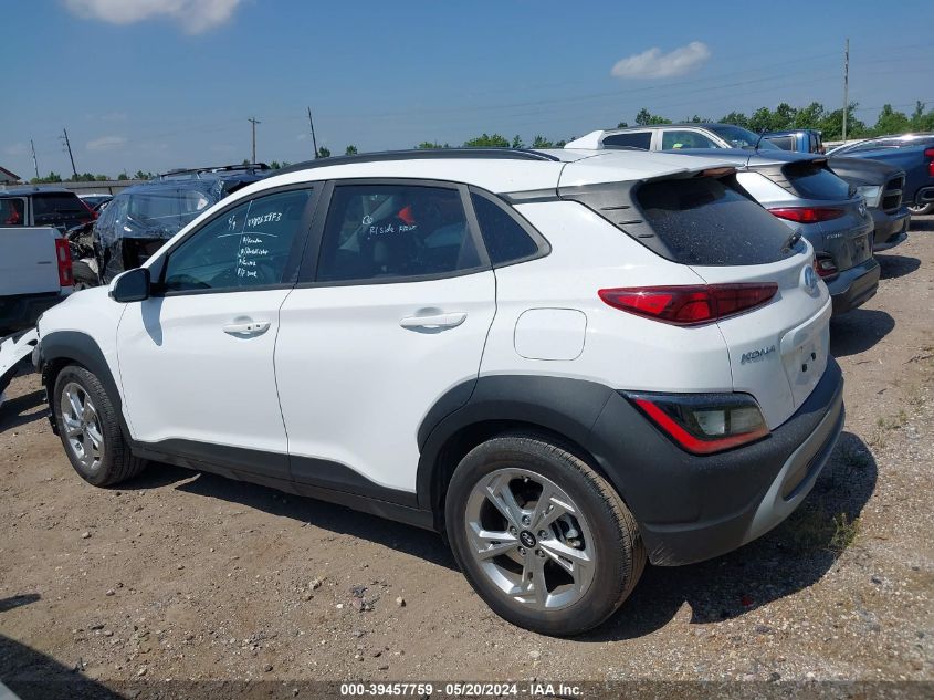 2023 Hyundai Kona Sel VIN: KM8K62AB7PU028881 Lot: 39457759