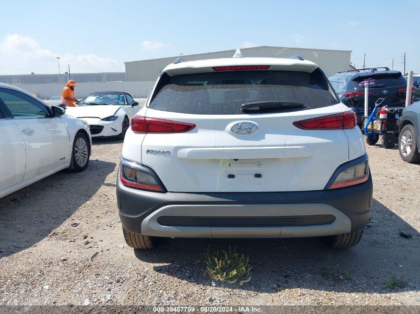 2023 Hyundai Kona Sel VIN: KM8K62AB7PU028881 Lot: 39457759