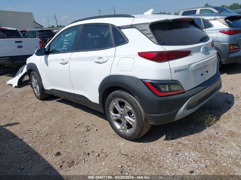 2023 Hyundai Kona Sel VIN: KM8K62AB7PU028881 Lot: 39457759