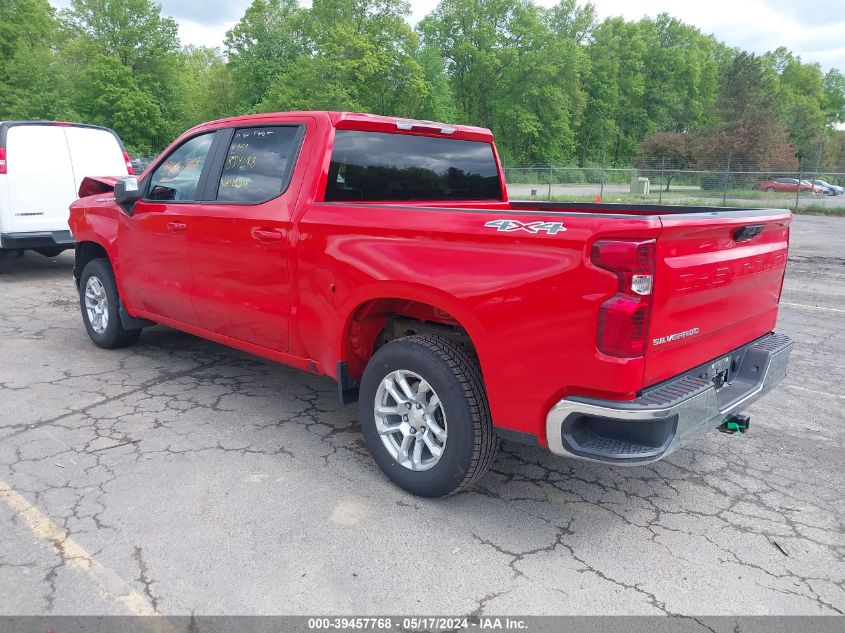 2022 Chevrolet Silverado 1500 4Wd Short Bed Lt With 2Fl VIN: 1GCPDKEK1NZ632131 Lot: 39457768