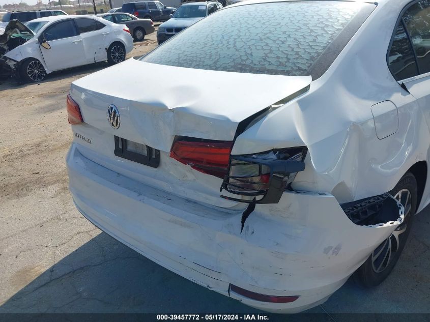 2017 Volkswagen Jetta 1.4T Se VIN: 3VWDB7AJ7HM218258 Lot: 39457772