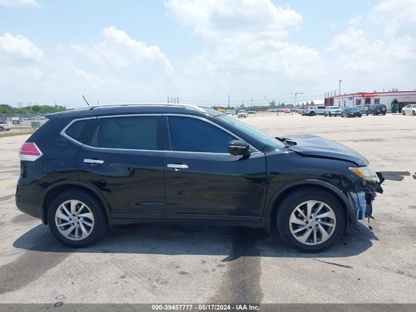 2014 Nissan Rogue Sl VIN: 5N1AT2MT7EC837311 Lot: 39457777