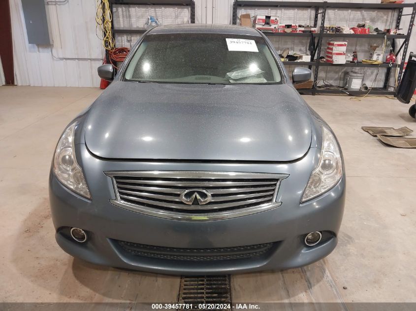 2010 Infiniti G37X VIN: JN1CV6ARXAM459063 Lot: 39457781