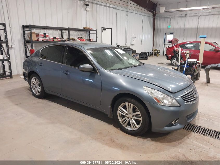 2010 Infiniti G37X VIN: JN1CV6ARXAM459063 Lot: 39457781