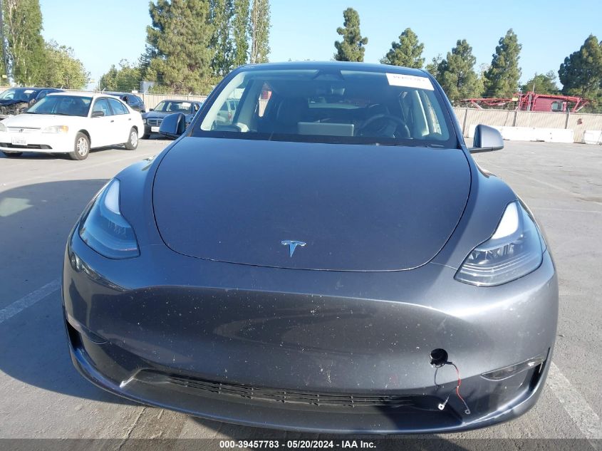 2023 Tesla Model Y Awd/Long Range Dual Motor All-Wheel Drive VIN: 7SAYGDEE9PF978201 Lot: 39457783