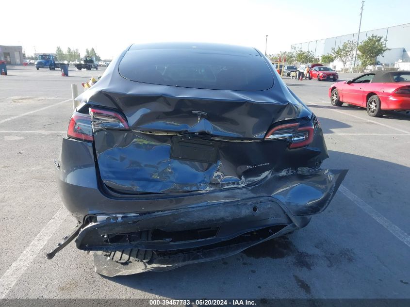 2023 Tesla Model Y Awd/Long Range Dual Motor All-Wheel Drive VIN: 7SAYGDEE9PF978201 Lot: 39457783