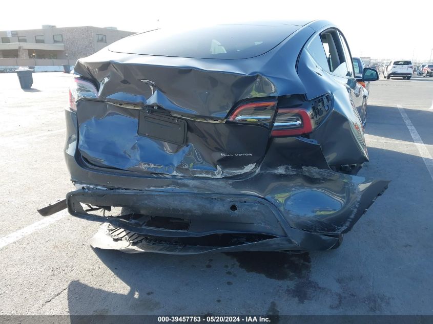 2023 Tesla Model Y Awd/Long Range Dual Motor All-Wheel Drive VIN: 7SAYGDEE9PF978201 Lot: 39457783