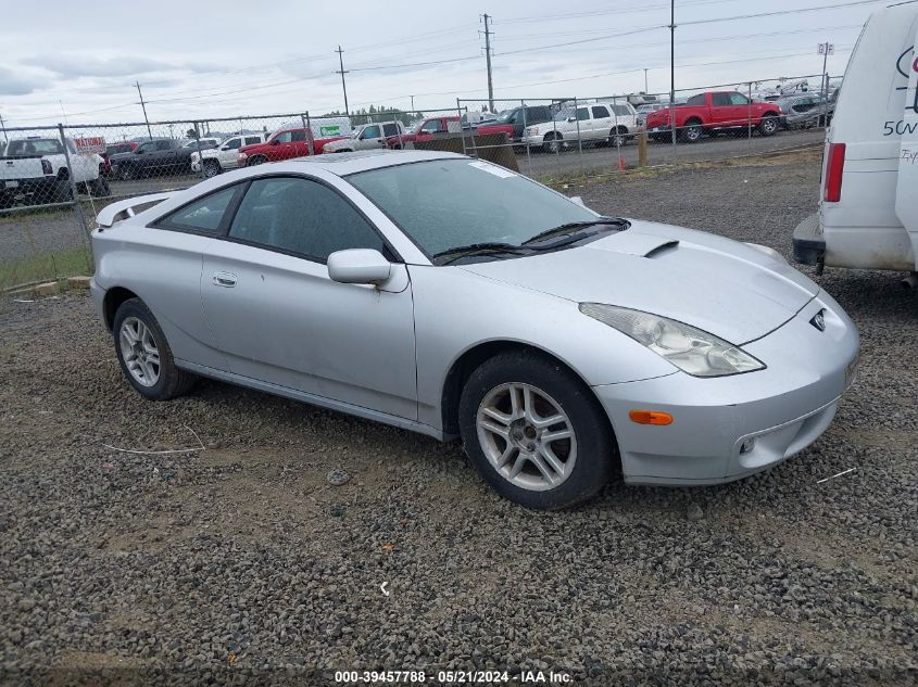 2000 Toyota Celica Gt VIN: JTDDR32T2Y0036753 Lot: 39457788