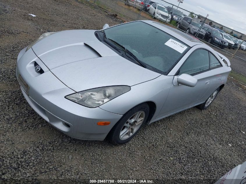 2000 Toyota Celica Gt VIN: JTDDR32T2Y0036753 Lot: 39457788