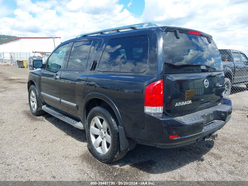 2013 Nissan Armada Sl VIN: 5N1AA0NC3DN601105 Lot: 39457790