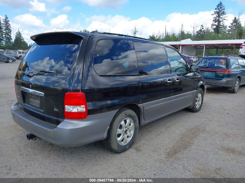 2005 Kia Sedona Ex/Lx VIN: KNDUP131656663486 Lot: 39457794