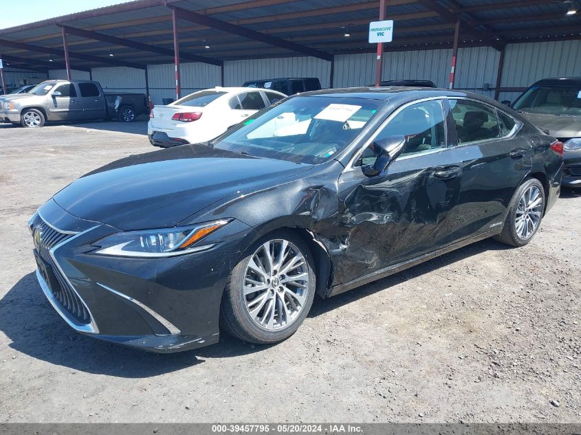 2019 Lexus Es 300H Luxury VIN: JTHB21B16K2045867 Lot: 39457795