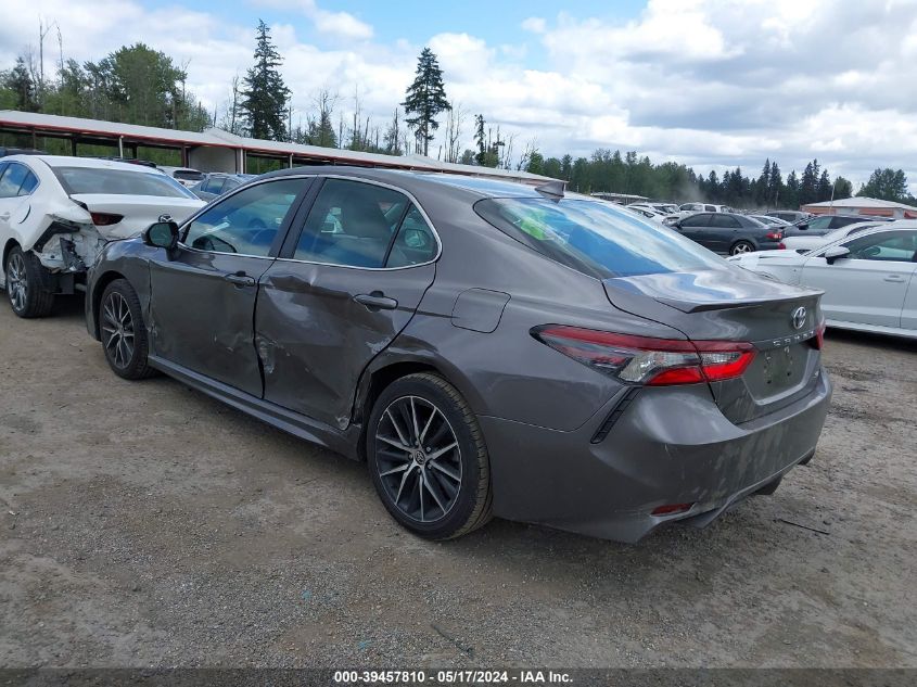 2021 Toyota Camry Se/Se Nightshade Edition VIN: 4T1G11AK0MU521764 Lot: 39457810