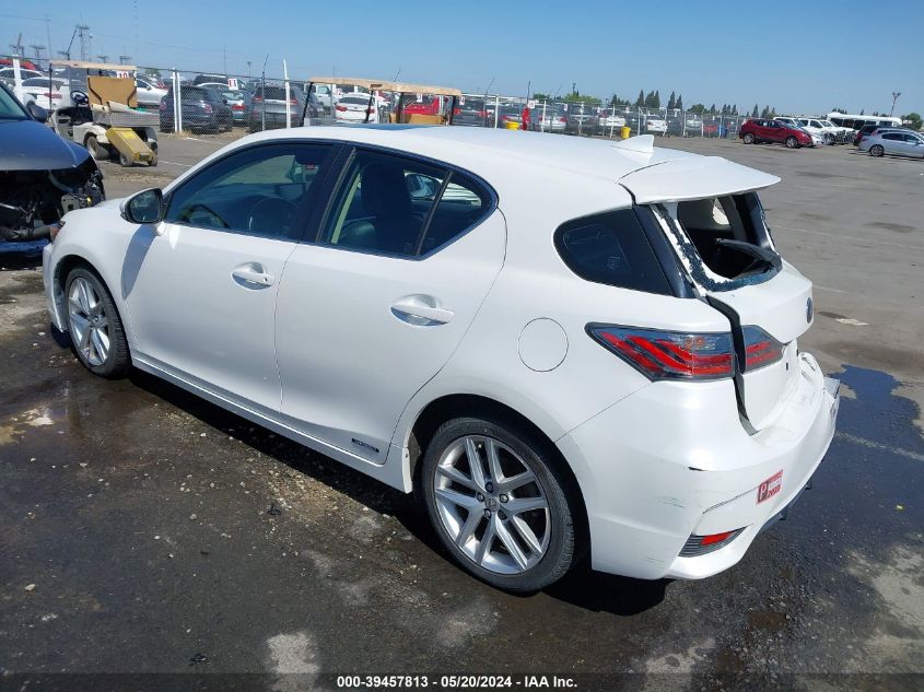 2017 Lexus Ct 200H VIN: JTHKD5BH5H2279960 Lot: 39457813