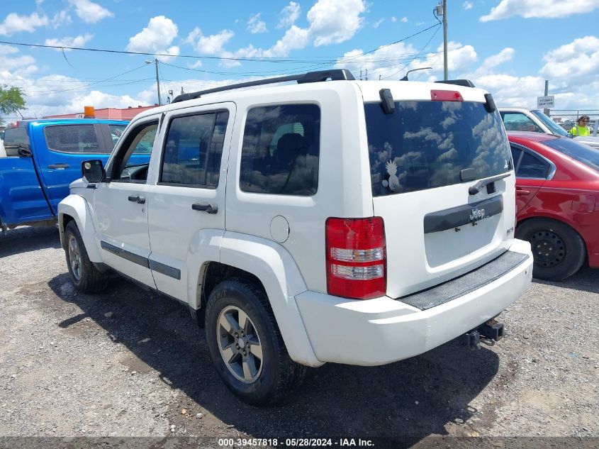 2008 Jeep Liberty Sport VIN: 1J8GP28K48W257160 Lot: 39457818