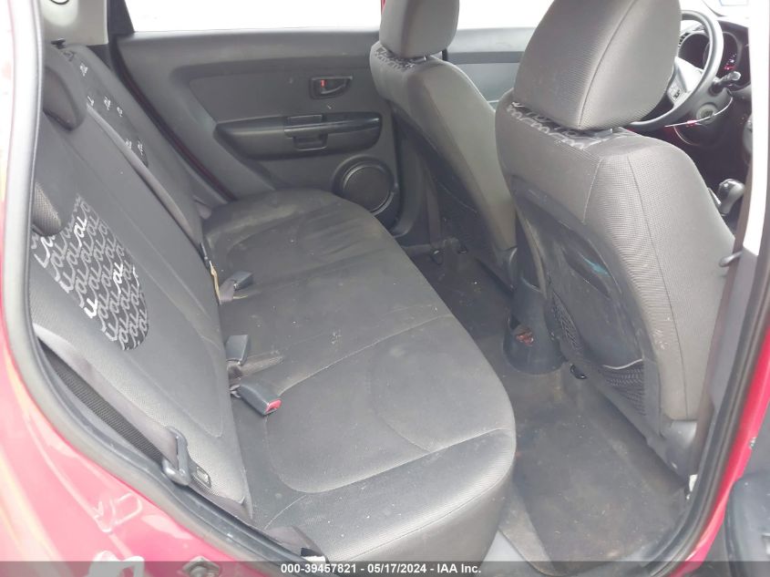 2010 Kia Soul + VIN: KNDJT2A2XA7030350 Lot: 39457821