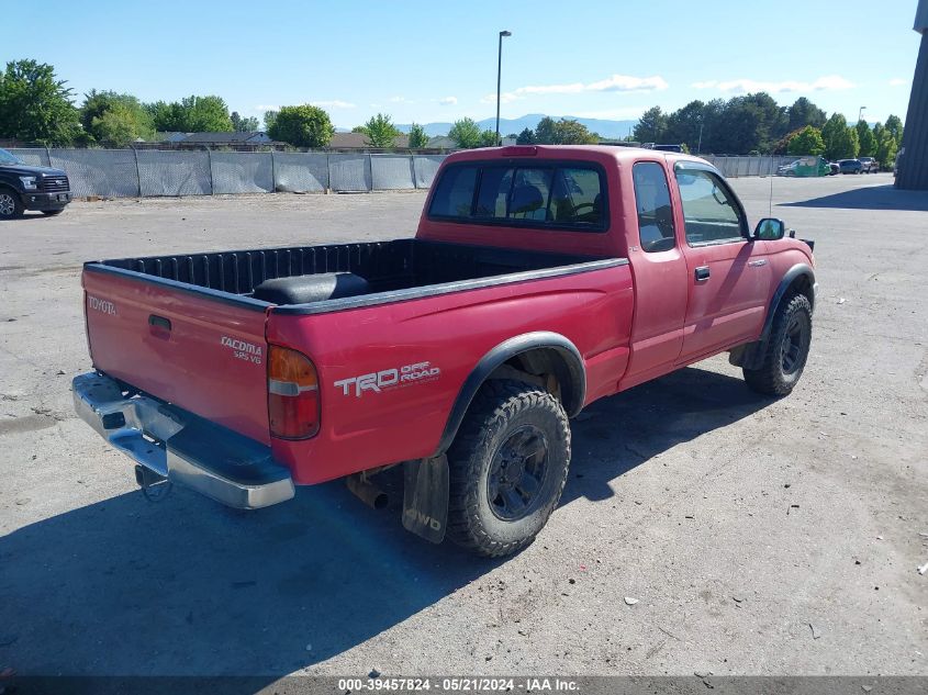 1999 Toyota Tacoma Xtracab VIN: 4TAWN72NXXZ462726 Lot: 39457824