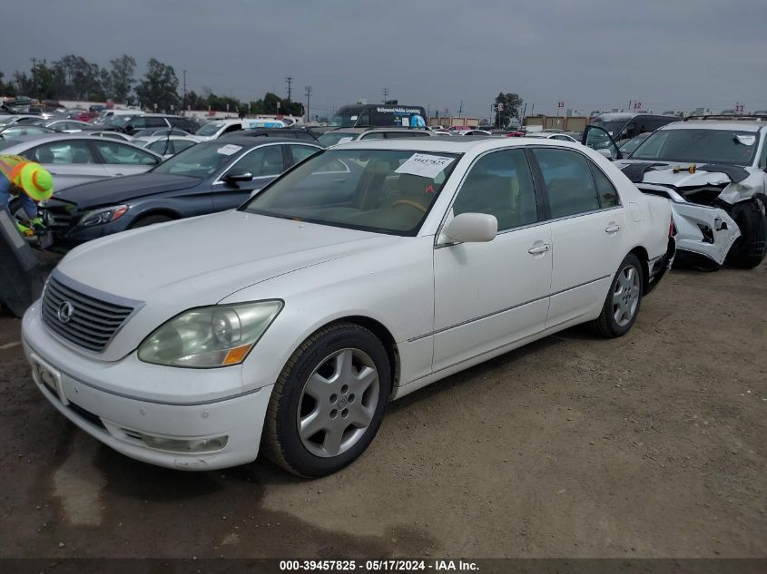 2005 Lexus Ls 430 VIN: JTHBN36F850177344 Lot: 39457825